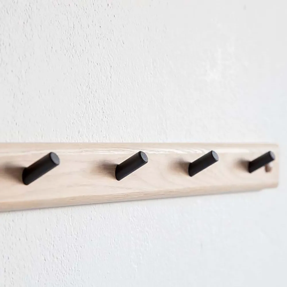 Cora Knaggrekke 80 cm Hvitoljet eik