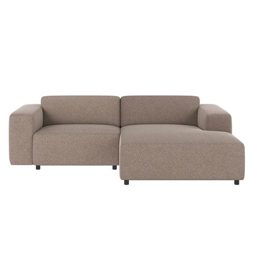 Willard sofa 3-seter sofa med chaiselong høyre stoff Brenda beige