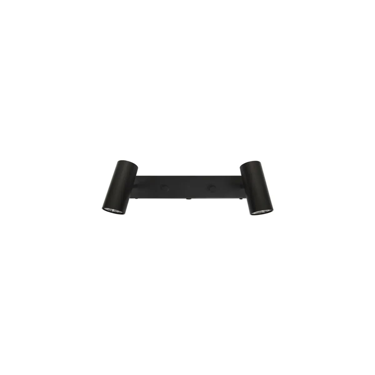 Cato vegglampe dobbel metall matt svart