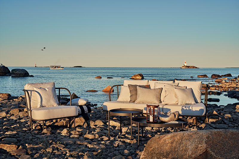 Saltö salongbord Ø 85 cm Skargaarden