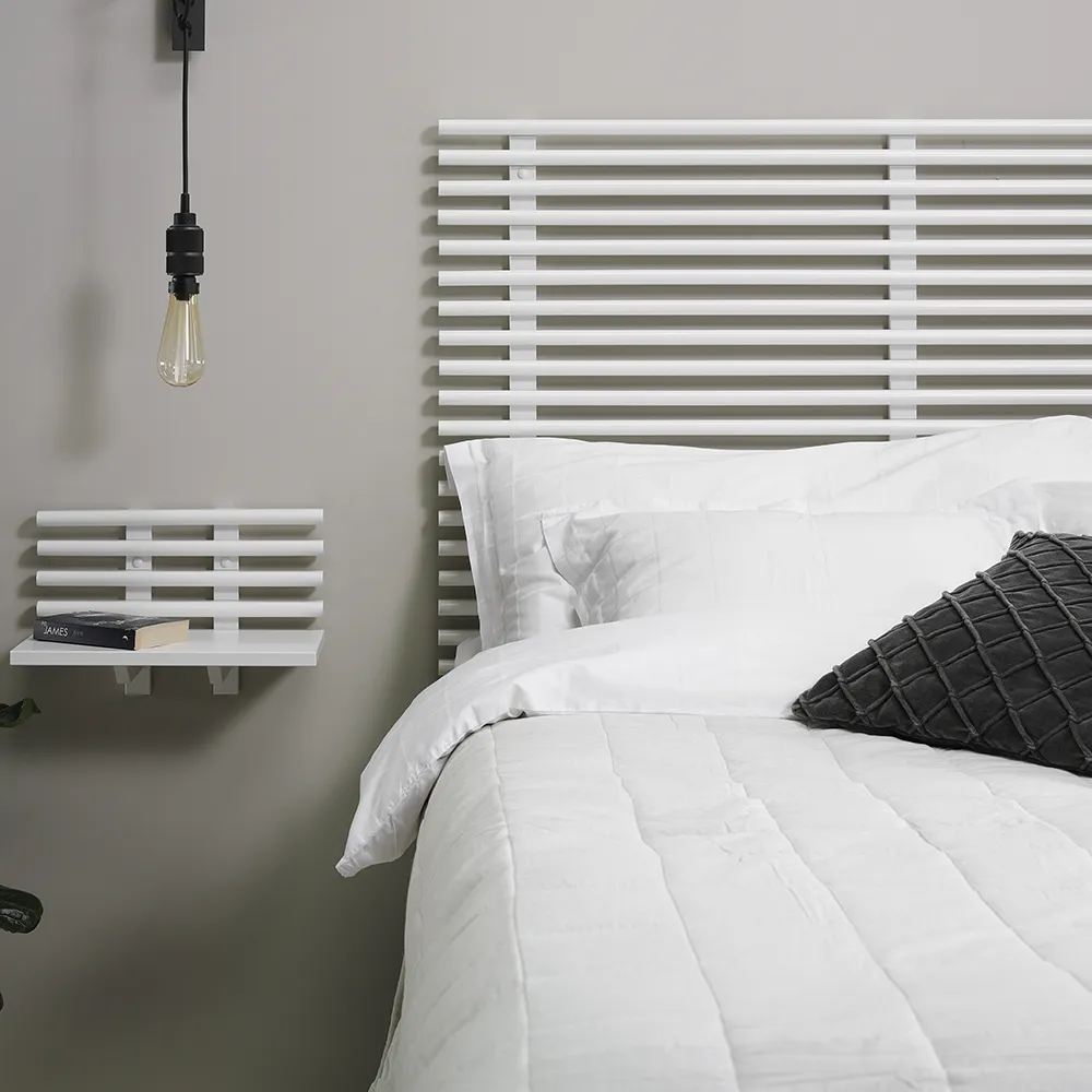 Zana Sengebord Hvitlakkert bjørk