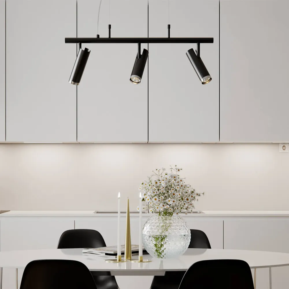 Puls Bar Taklampe svart