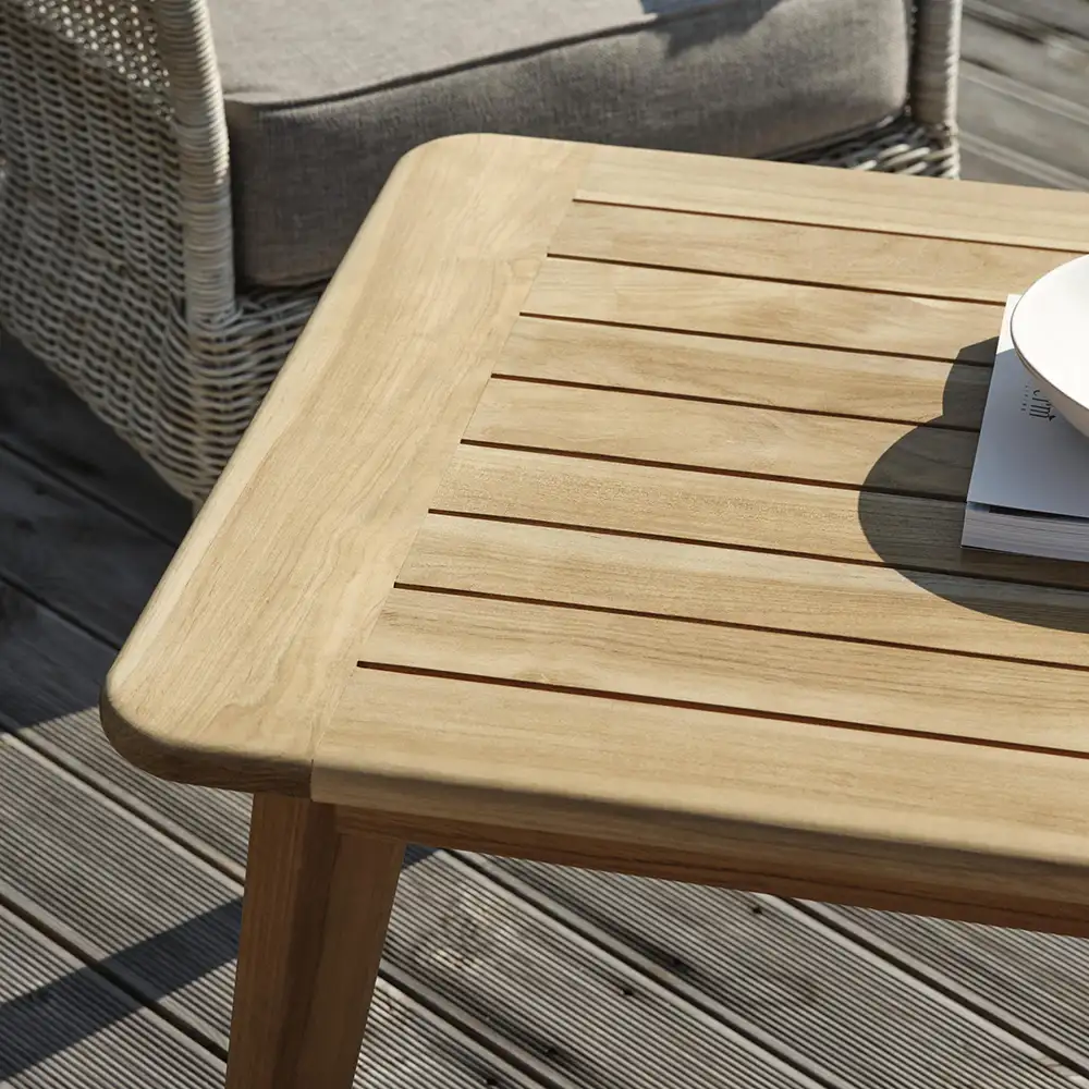 Lilja salongbord 70 x 140 cm teak Brafab