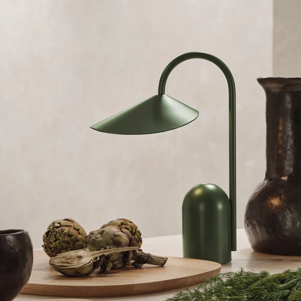 Arum Portabel lampe Grass Green