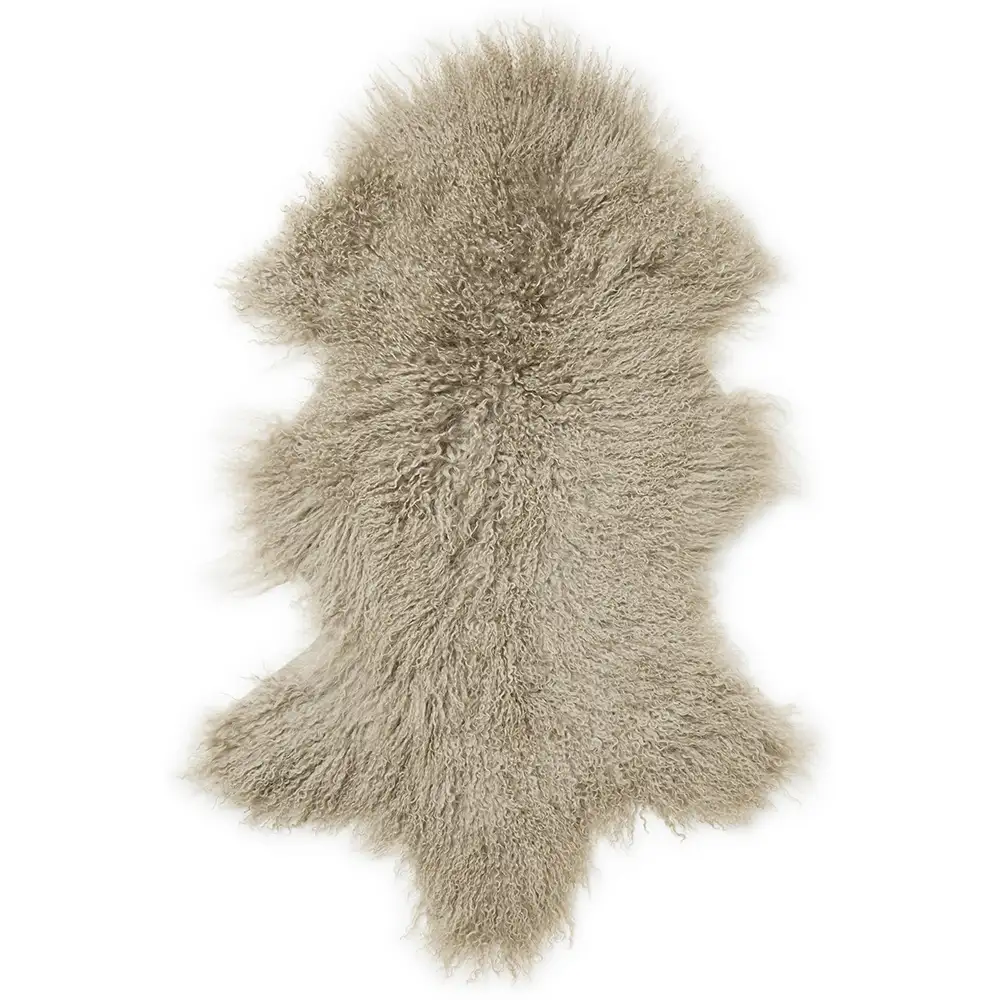 Skinnwille, Shansi Saueskinn 55x95 cm Taupe