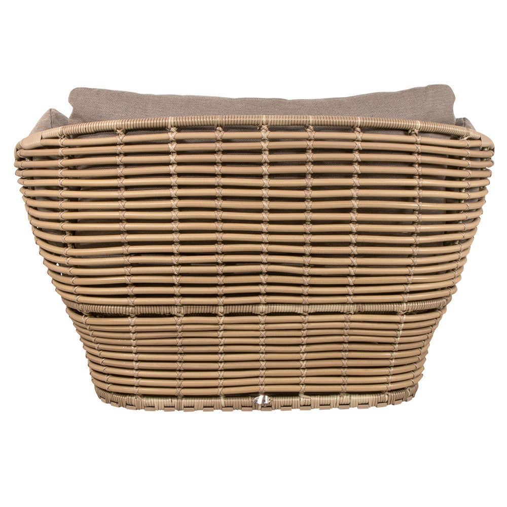 Basket Kurv Daybed inkl Hyndesæt Polyrattan taupe natur 