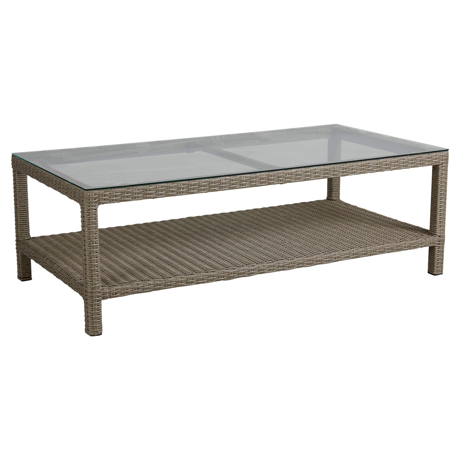 Brafab, Funkia salongbord 70 X 140 beige/glass Brafab
