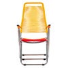 Spaghetti solstol pop yellow/orange/red/orange aluminium