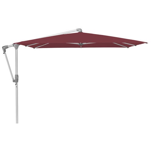 Sunwing Casa fritthengende parasoll 270 X 270 cm kat.4 anodisert alu / 436 Wine Glatz