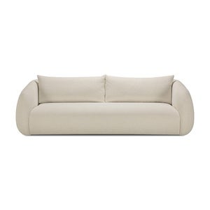 Contour sofa 3-seters kritt 244x107 cm