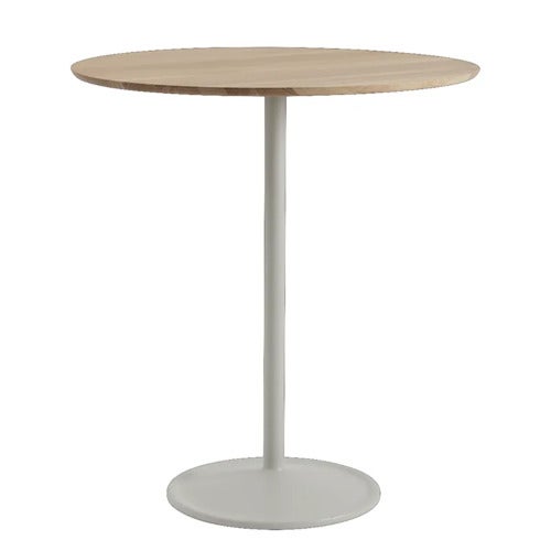 Soft barbord 95 cm - Solid Oak Grey