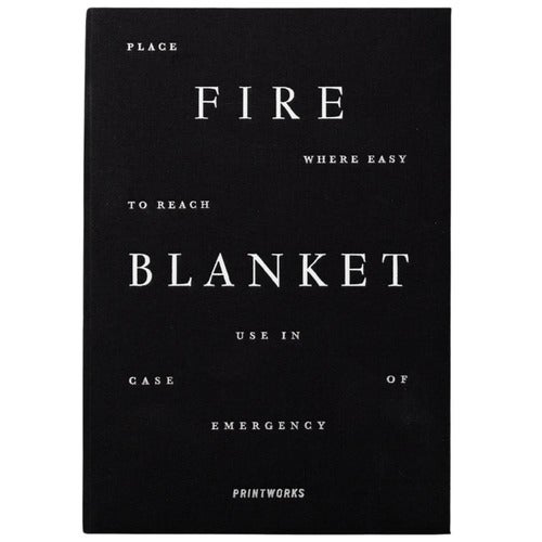 Fire Blanket Black