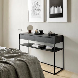 Monolit Konsollbord svart eik