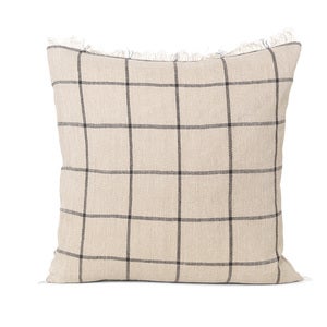 Calm Putetrekk 50x50 - Camel / Black Ferm Living