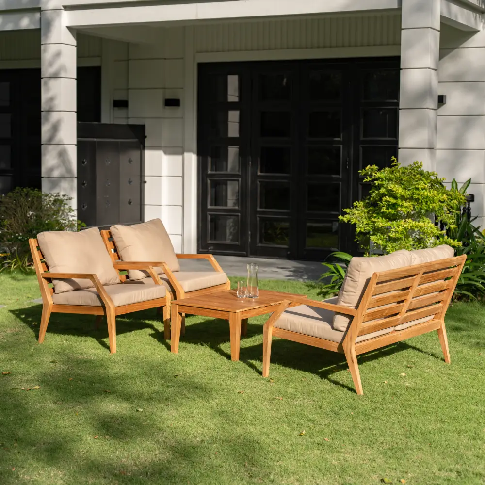 Gunnaröd 2-seter loungesofa inkl. puter svart