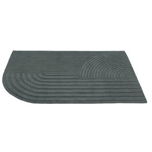 Relevo Rug 170 x 240 cm - Dark Green