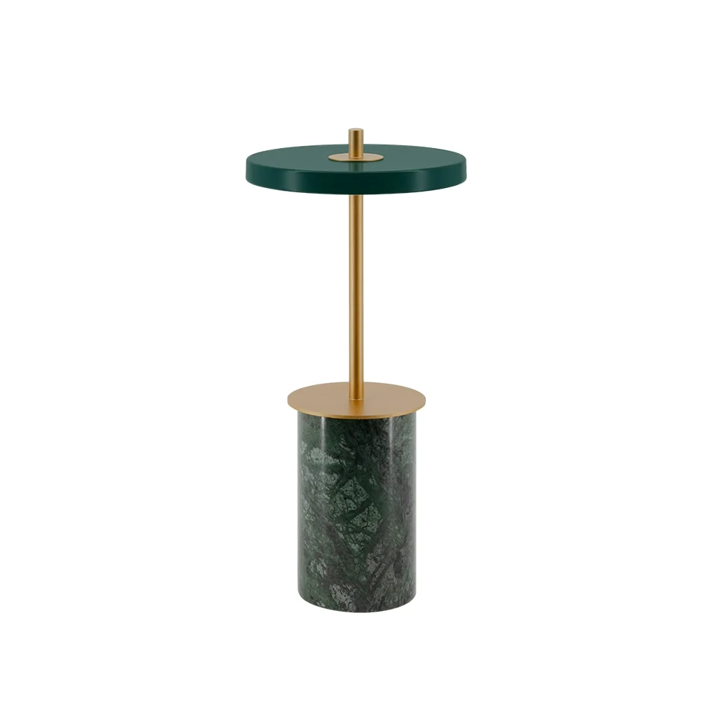 Asteria Move Mini Bærbar lampe Green Marble