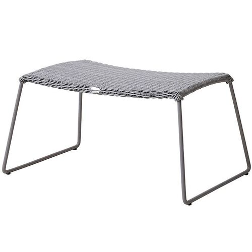 Breeze Fodskammel lysegrå 