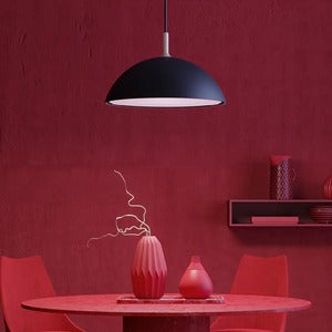 Skålpendel svart E27