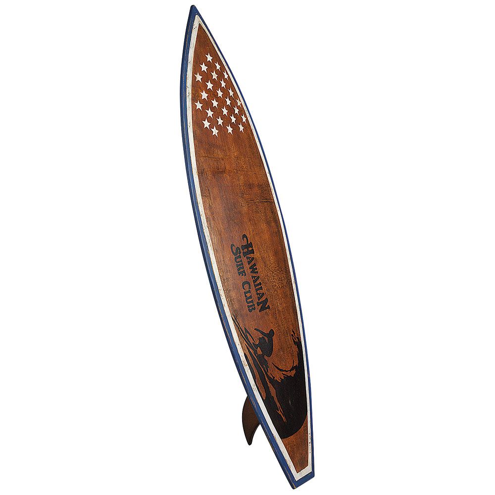 Surf Board dekorasjon Java Eik Artwood