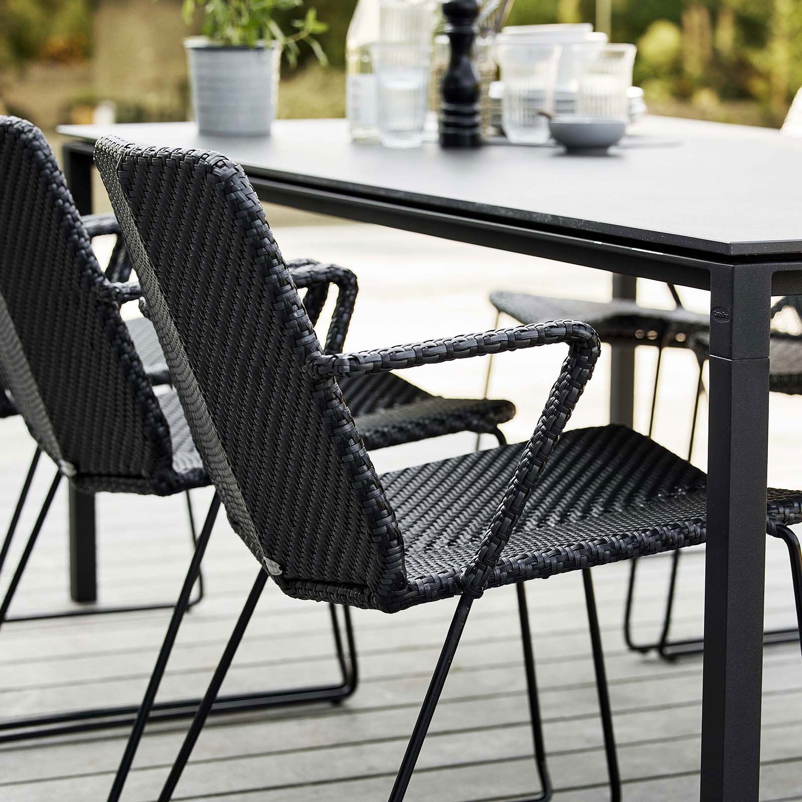 Vision lenestol svart porselen