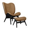 A Conversation Piece Lounge stol Black Oak/Sugar Brown
