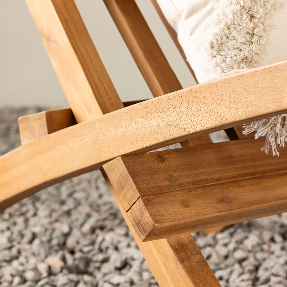 Kenya Loungelenestol Golden Teak