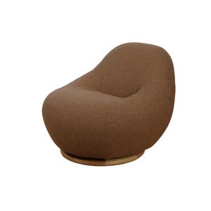 Gem lenestol m/teak dreie Umber brown, Rise