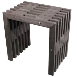 D-Bench 45 cm grå oljet furu