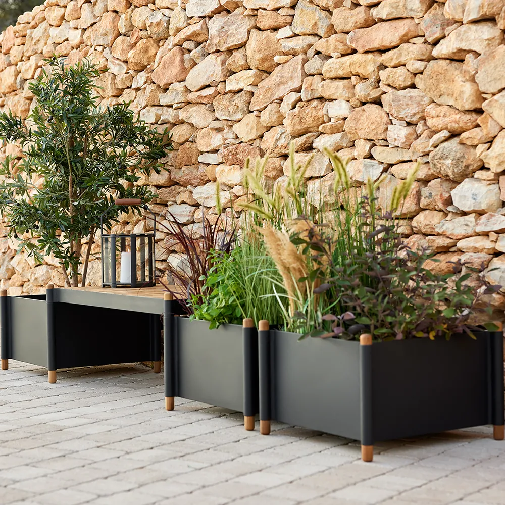 Sticks Plantebeholder Lava grey