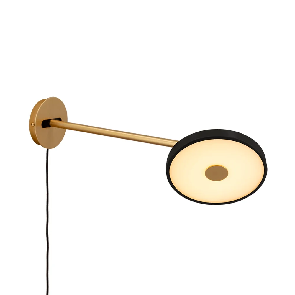 Asteria Wall Long Vegglampe Ø15 cm Black