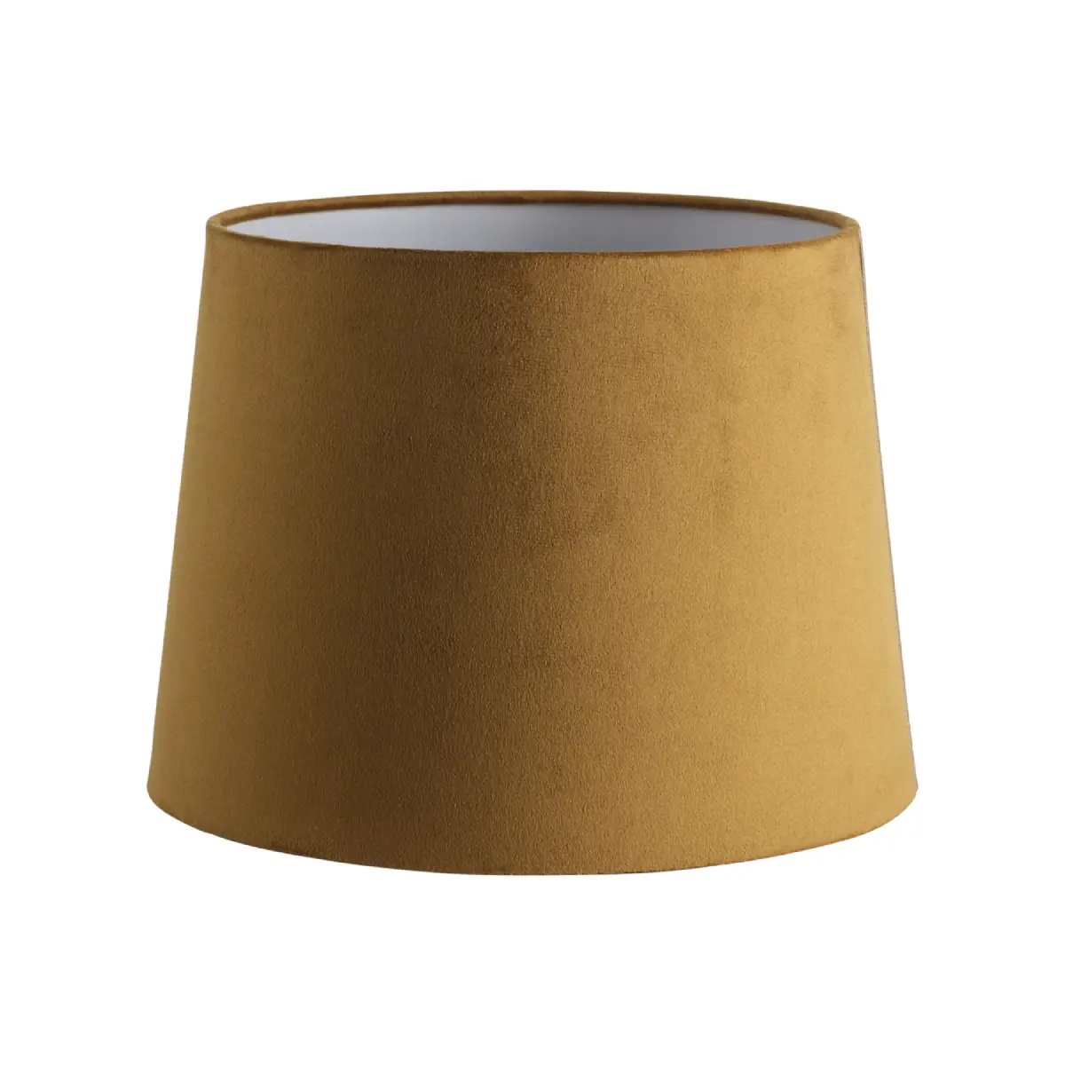 OLGA lampeskjerm sennepsgul Ø25/30xH22 cm