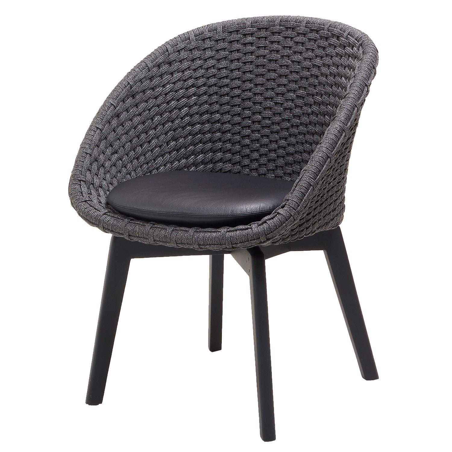 Peacock Dining Chair Soft Rope Innendørs