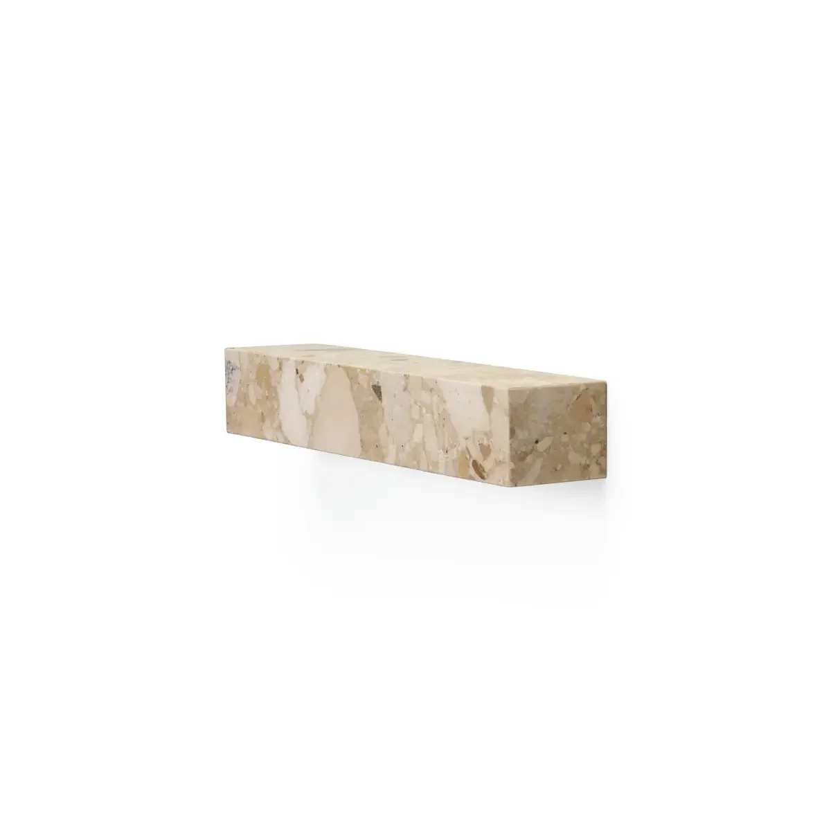 Plinth-hylle i marmor, Kunis Breccia