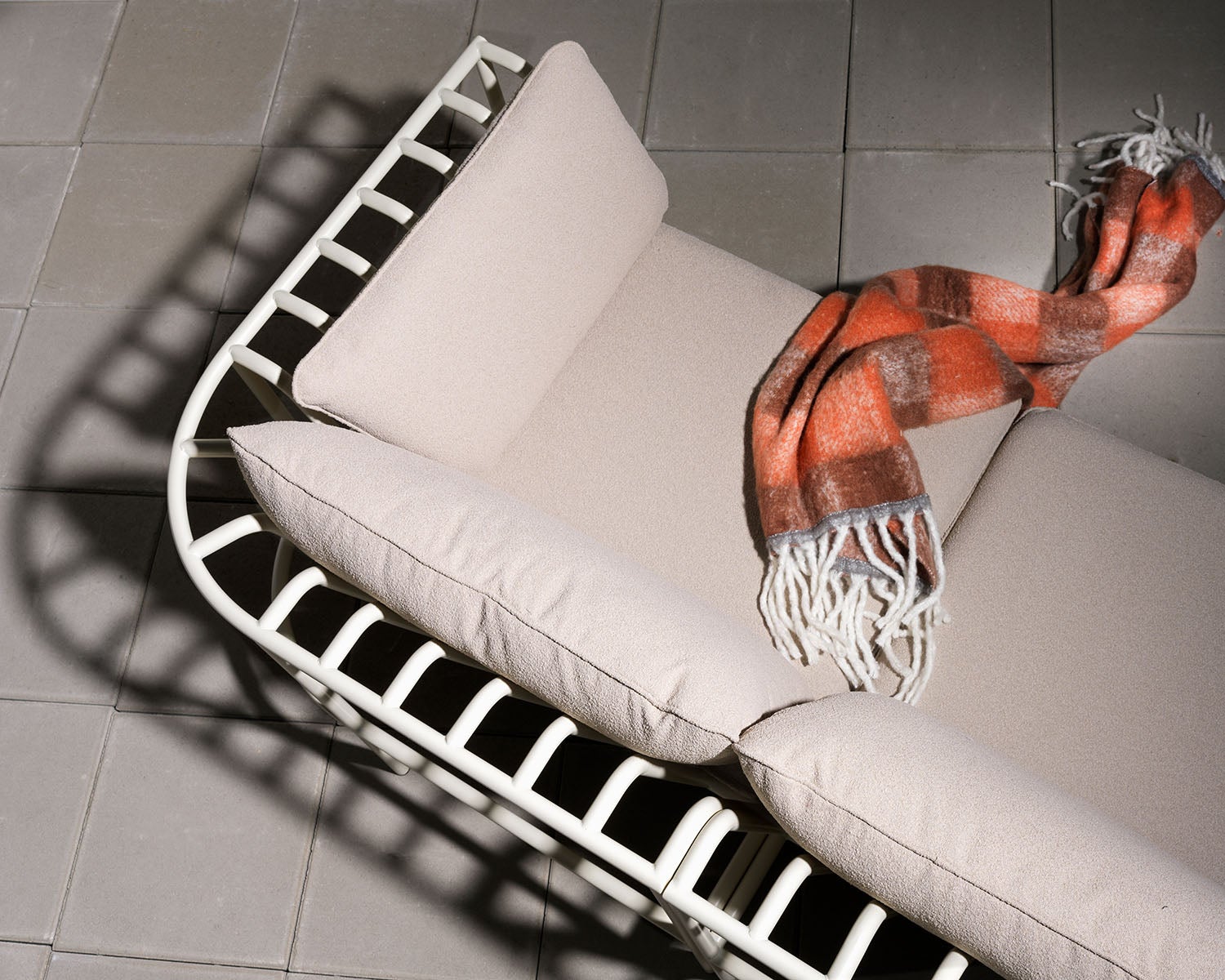 Collier Midtseksjon  Pearl white / Teddy beige