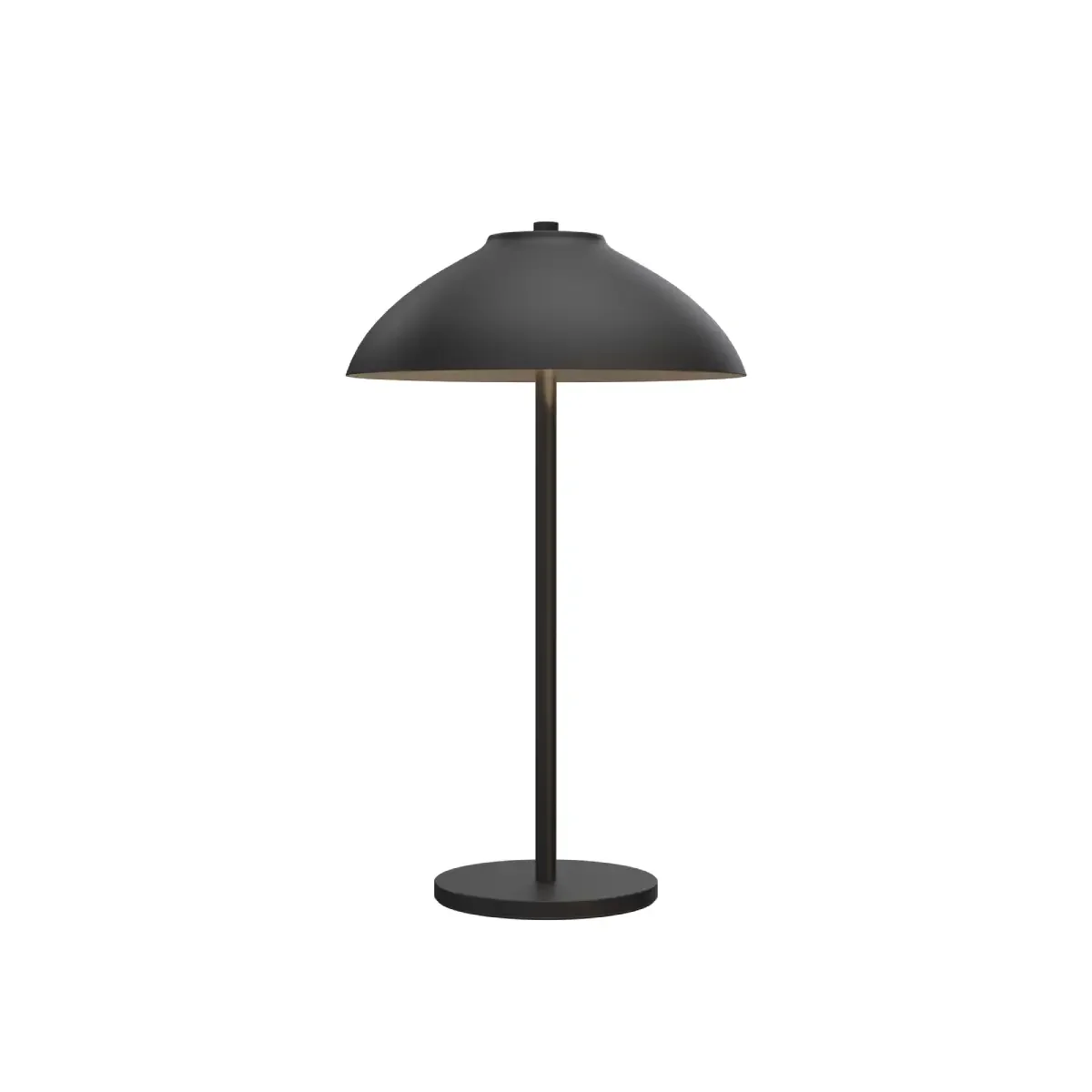 Vali bordlampe Ø24 x H40 cm, matt svart metall