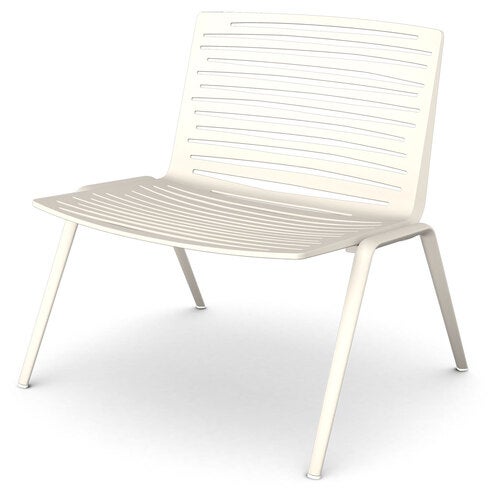 Zebra lenestol Creamy White