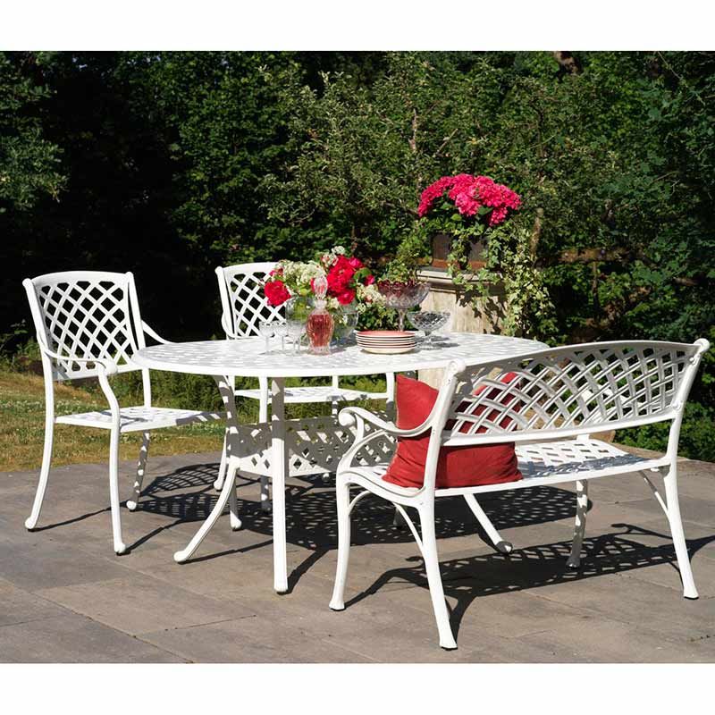 Arras 2-seter sofa hvit