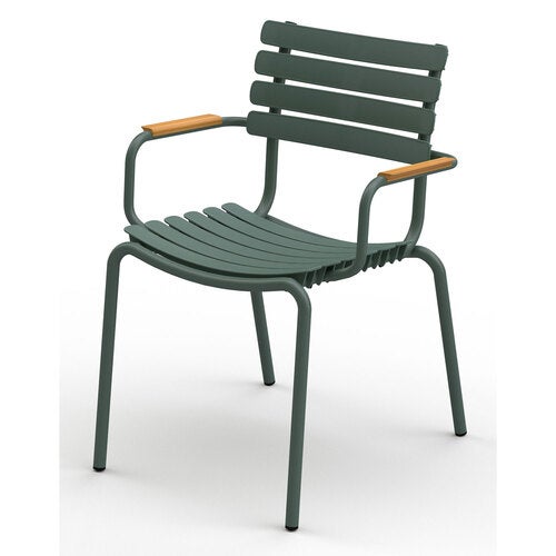 ReCLIPS spisestol Grønn/Grønn Aluminium-Bamboo