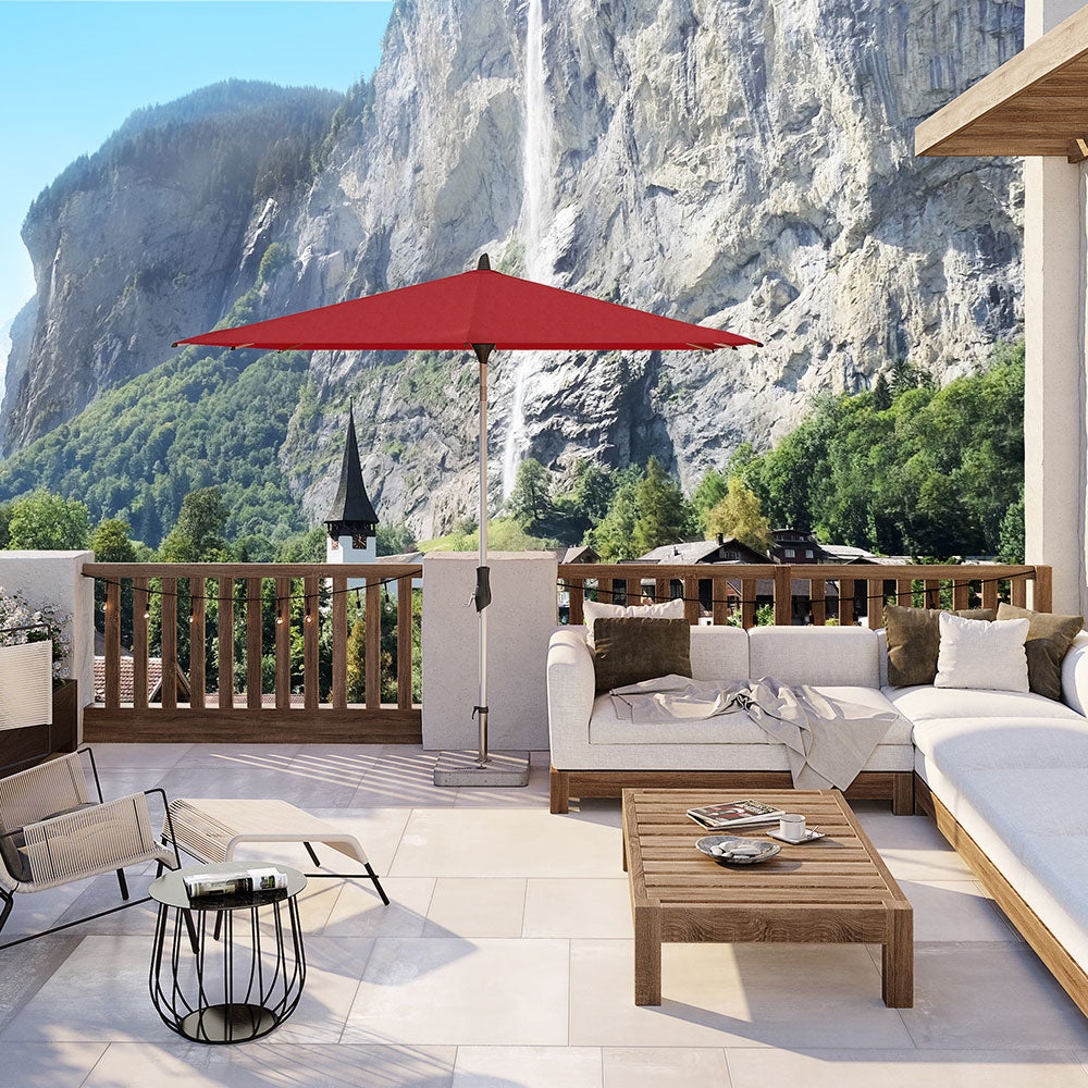 Alu-Twist parasoll 300 cm kat.5 523 Champagne