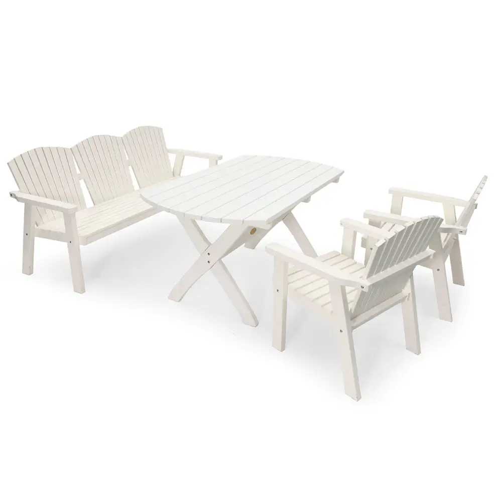 Solvik lenestol hvit