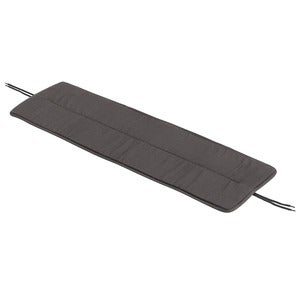 Linear Steel Pute til benk 110x34 cm Dark Grey 