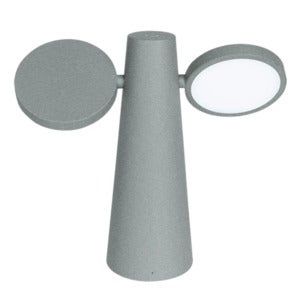 Oto Lampe h.27 cm Lapilli Grey 