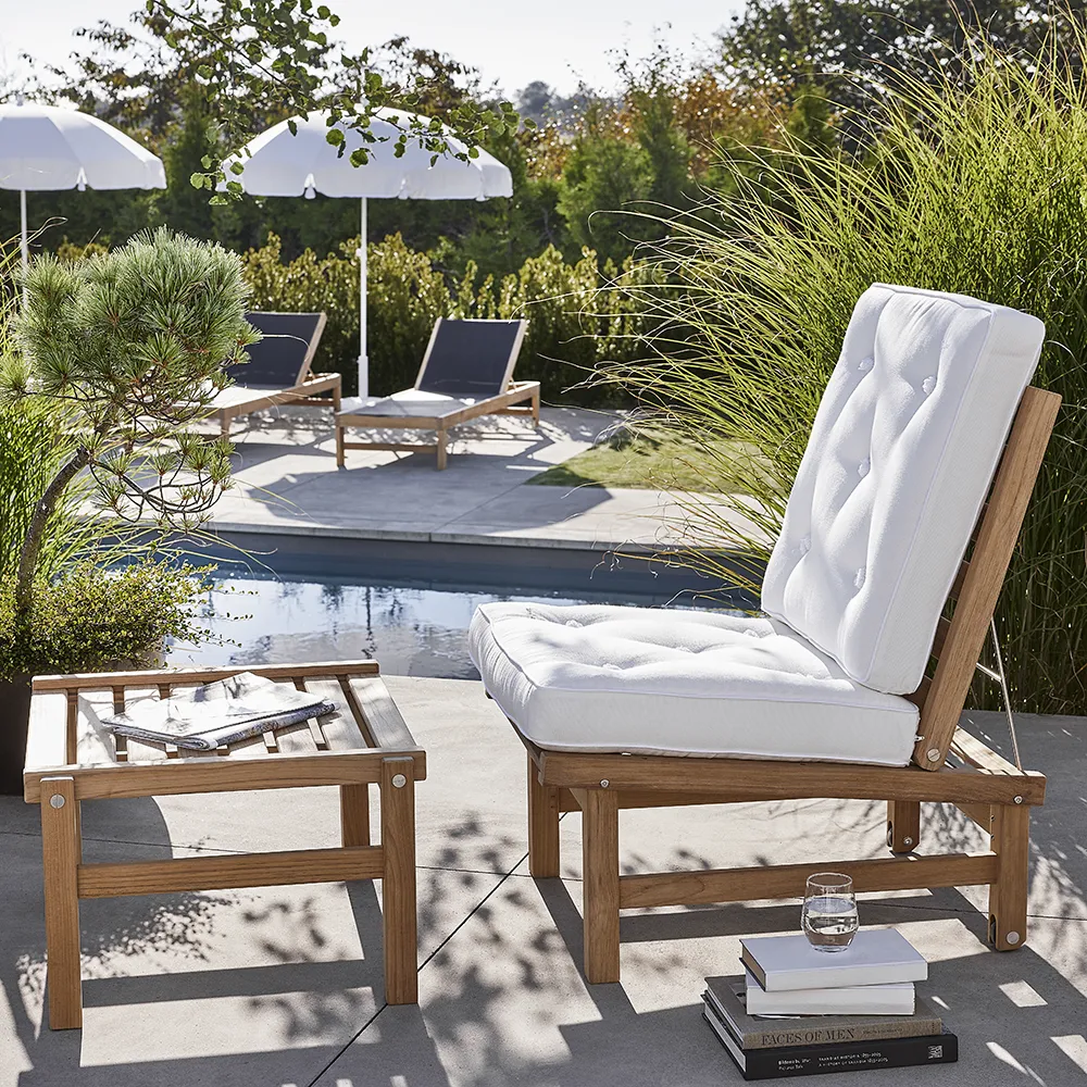 Lenestol Byggbar teak