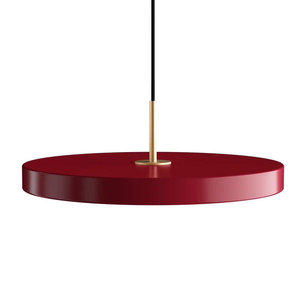 Asteria Pendellampe Medium Ø43 cm Ruby Red