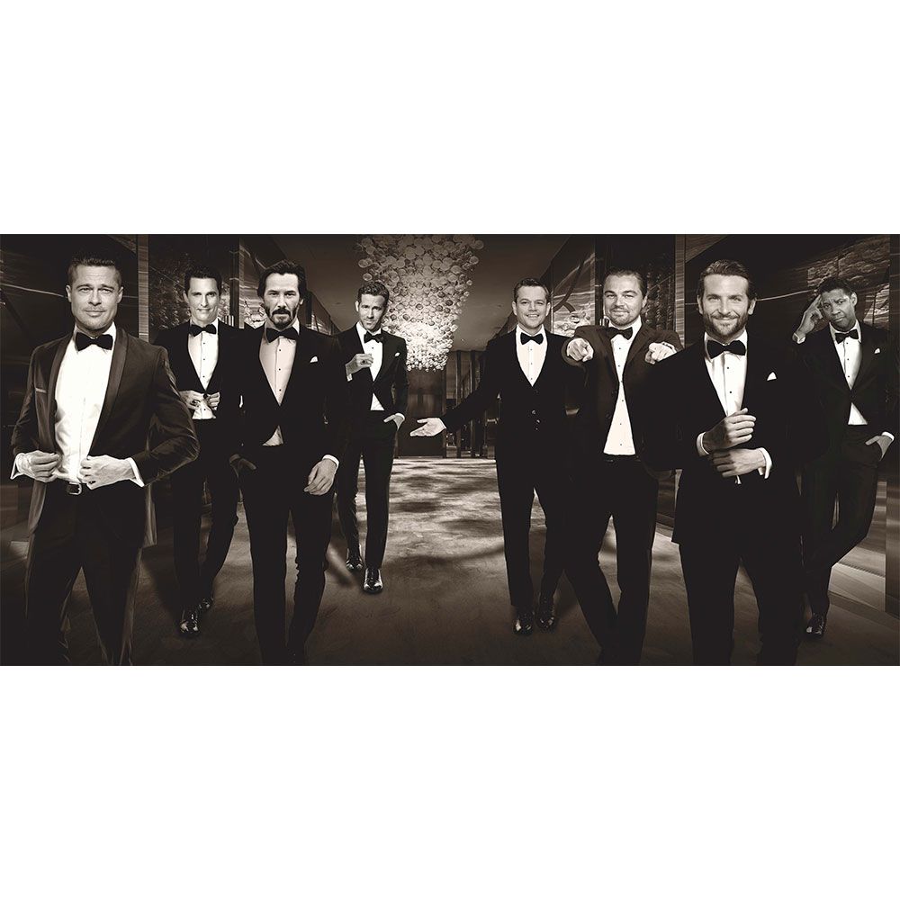 Veggdekor Oscar Night 200 x 100 cm Artwood