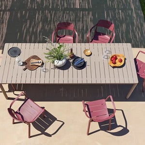 Cassia stol med armlener Basalto 