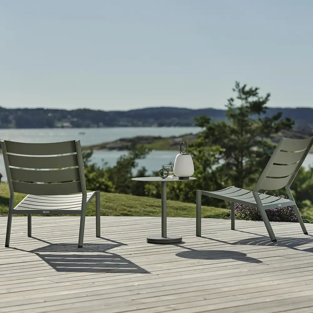 Niobe sidebord 50 cm Dusty Green Brafab