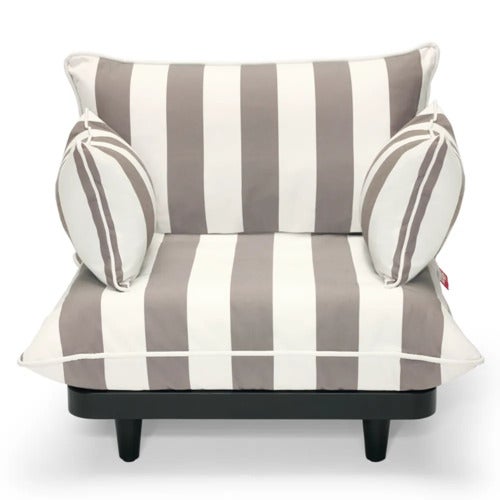 Paletti Lounge Chair Stripe Cacao