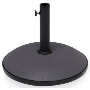 Parasollfot 25 kg grå